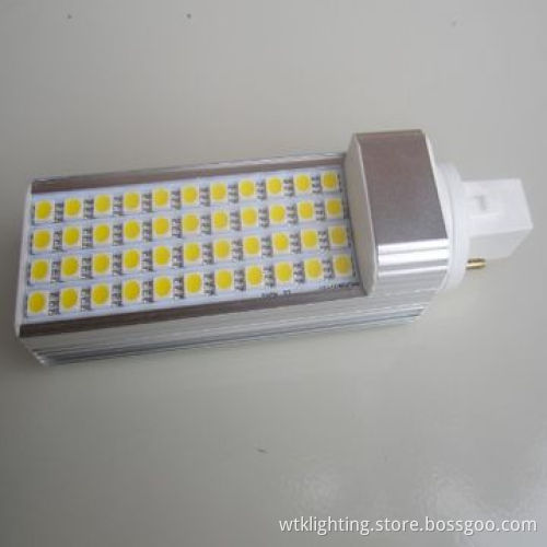 G24/E27 LED Plug Light with 5050 SMD and 8W Power